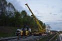 VU Gefahrgut LKW umgestuerzt A 4 Rich Koeln Hoehe AS Gummersbach P516